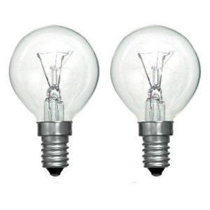 40W SES 240V 300deg OVEN/APPLIANCE GOLFBALL 2PK