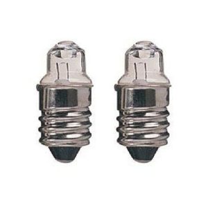 2.5V MES LENS END TORCH LAMPS 2PK