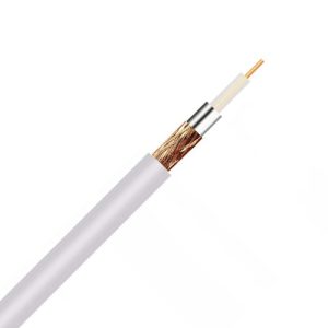TV/SATELLITE CABLE 10M WHITE