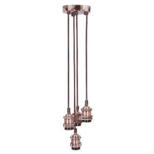QUAD ES PENDANT CORD SET COPPER