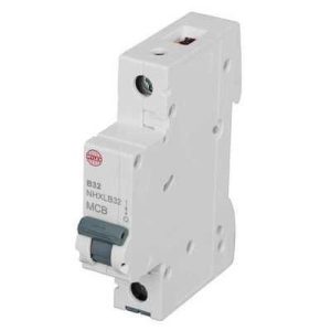 WYLEX 32A MINIATURE S/POLE B-TYPE MCB