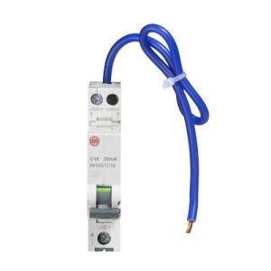 WYLEX 16A 30MA TYPE.A C-CURVE COMPACT RCBO