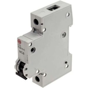 WYLEX 10A C-TYPE SINGLE POLE MCB