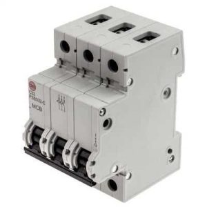 WYLEX 32A C-TYPE TRIPLE POLE MCB