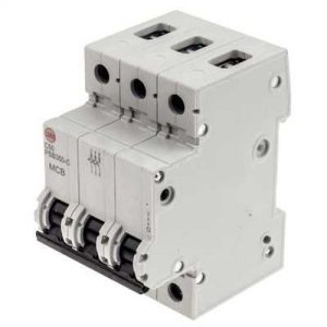 WYLEX 50A C-TYPE TRIPLE POLE MCB