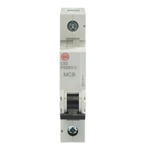 WYLEX 63A C-TYPE SINGLE POLE MCB