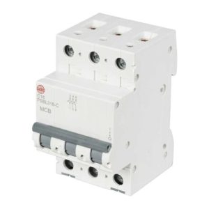 WYLEX 16A C-TYPE TRIPLE POLE MCB