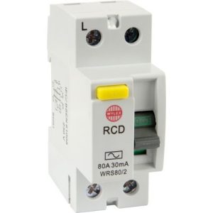 WYLEX 80A 30MA TYPE.A 2-POLE RCD