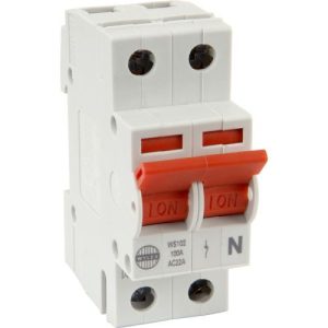 WYLEX 100A DP SWITCH INCOMER