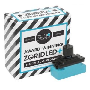 ZANO 5-250W FLICKER FREE LED GRID DIMMER+9 X ADAPTORS