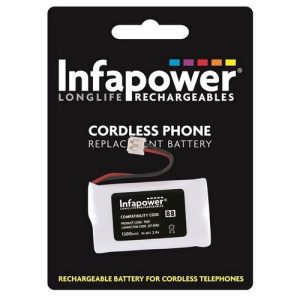 INFAPOWER 2.4V 1300MAH 2XAA PHONE BATT. 88