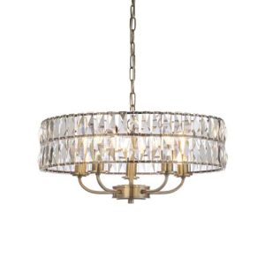 ENDON CLIFTON 5LT PENDANT