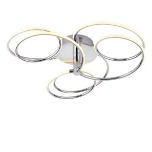 ENDON ETERNE 3LT SEMI FLUSH FITTING